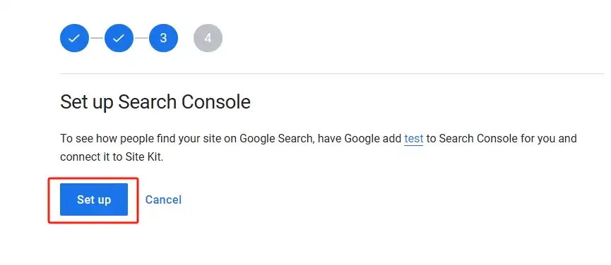 設定 Search Console