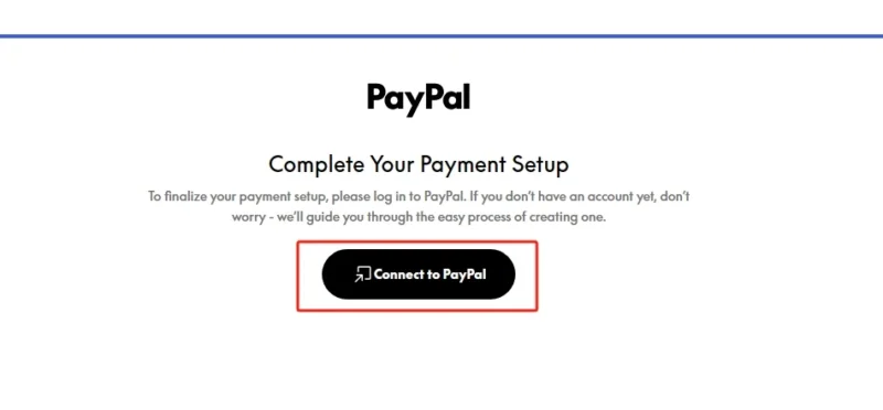 點選關聯PayPal帳戶