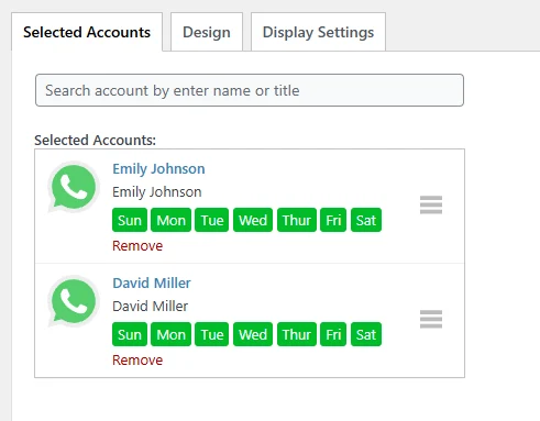 - Well建站 | 唯二建站 WhatsApp Chat WordPress 插件截图 - 悬浮窗添加客服