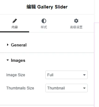 - Well建站 | 唯二建站 Jet Product Gallery 元素在Elementor中设置图片尺寸