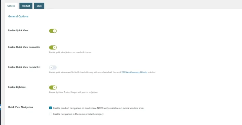 - Well建站 | 唯二建站 YITH Woocommerce Quick View Premium 插件截图1