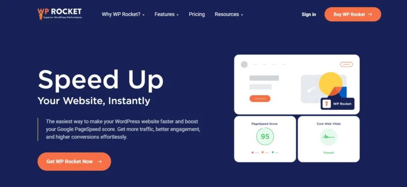 WP Rocket页面缓存插件