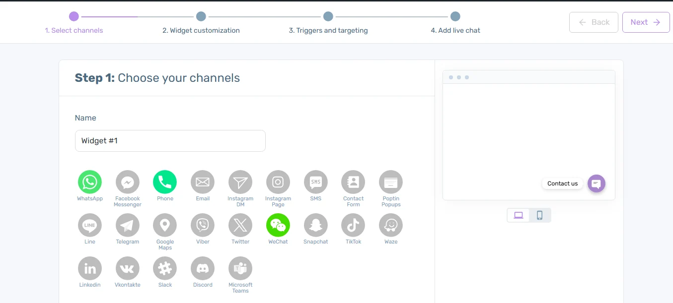 - Well建站| 唯有二建站 Chaty Pro 創建組件