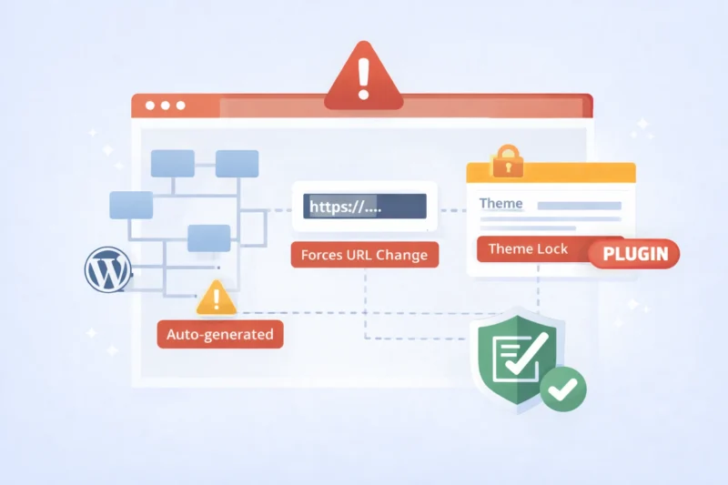 插件是否过度侵入站点结构
